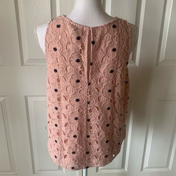 Ann Taylor Flared Knit Floral Top - Picture 5 of 11
